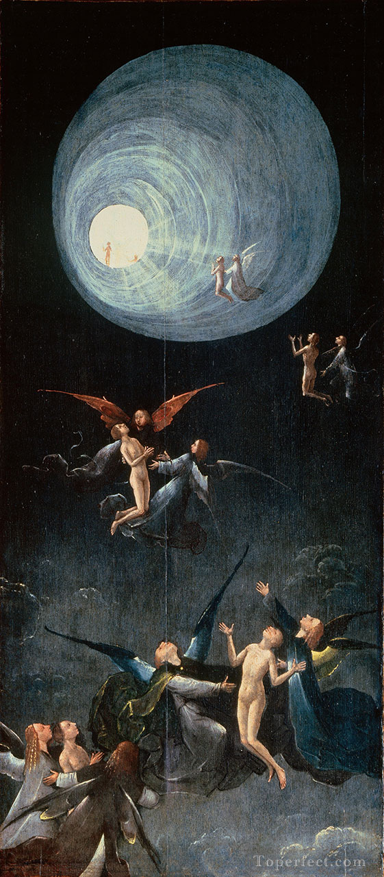 ascension du bienheureux 1504 Hieronymus Bosch Peintures à l'huile